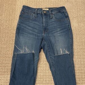 Madewell skinny jeans